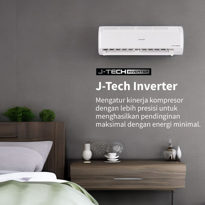 Sharp AC Split Inverter BEY Series 1.5 PK - AH X13BEY